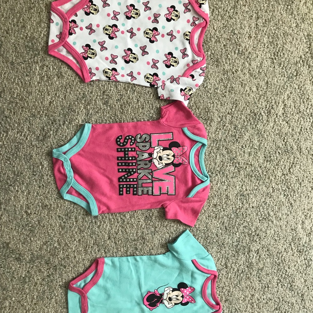 Disney Baby Minnie Onesies